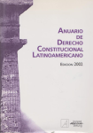 Anuario de derecho constitucional latinoamericano 2002 vignette