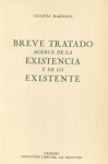 Breve tratado acerca de la existencia y de lo existente vignette