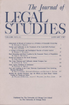 The Journal of Legal Studies vignette