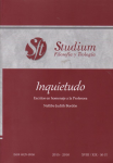 v.18-19, n.36-37 - 2015-2016 - Inquietudo: escritos en homenaje a la Profesora Nellibe Judith Bordón vignette
